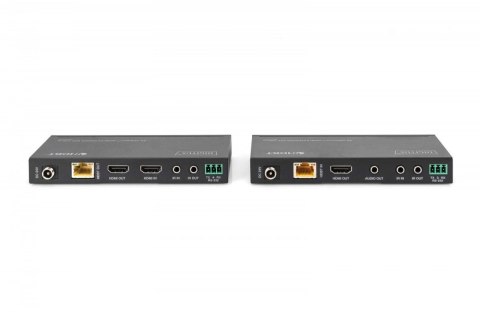 Przedłużacz / Extender HDMI HDBaseT 150m kat.5e/6/74K 60Hz PoC (Power over Cable) IR audio (zestaw) Przedłużacz / Extender HDMI HDBaseT 150m kat.5e/6/74K 60Hz PoC (Power over Cable) IR audio (zestaw)