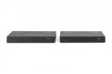 Przedłużacz / Extender HDMI HDBaseT 150m kat.5e/6/74K 60Hz PoC (Power over Cable) IR audio (zestaw)