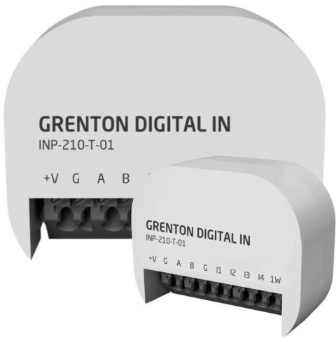 Moduł wejść binarnych DIGITAL IN flush Grenton Moduł wejść binarnych DIGITAL IN flush Grenton