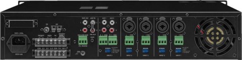 Wzmacniacz miksujący MONACOR PA-8120RCD PA MP3, FM Wzmacniacz miksujący MONACOR PA-8120RCD PA MP3, FM