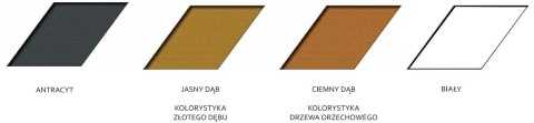 Brama garażowa segmentowa Jarmex z napędem DEA (Wymiar: 2150x3000mm)