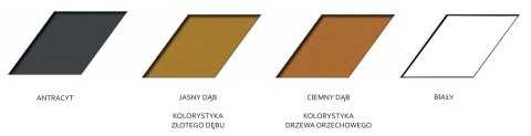 Brama garażowa segmentowa Jarmex z napędem DEA (Wymiar: 2260x5000mm)
