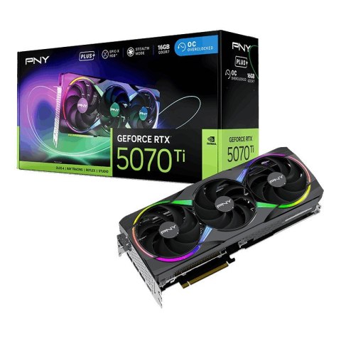Karta graficzna GeForce RTX5070Ti+ 16GB ARGB VCG5071T16TFXXPB1-O Karta graficzna GeForce RTX5070Ti+ 16GB ARGB VCG5071T16TFXXPB1-O