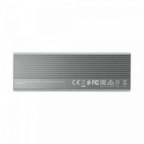 Obudowa zewnętrzna SSD M.2 EC680 USB3.2C 10Gbps Obudowa zewnętrzna SSD M.2 EC680 USB3.2C 10Gbps
