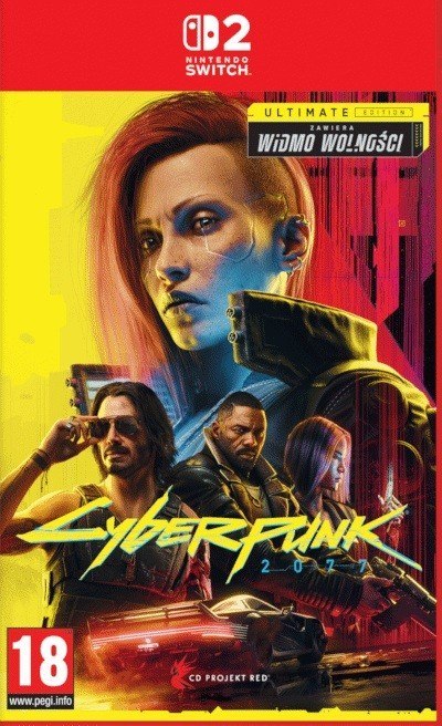 Gra Nintendo Switch 2 Cyberpunk 2077 Ultimate Edition PL Edycja Kolekcjonerska Gra Nintendo Switch 2 Cyberpunk 2077 Ultimate Edition PL Edycja Kolekcjonerska