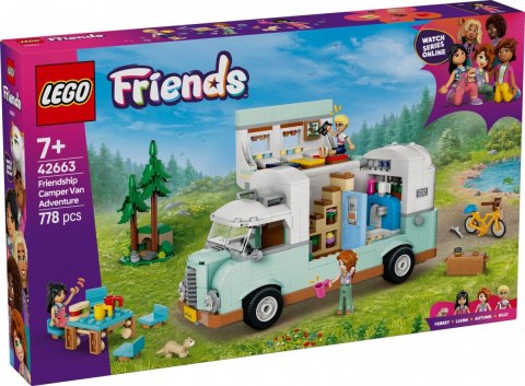 Klocki Friends 42663 Przygoda w kamperze przyjaciół Klocki Friends 42663 Przygoda w kamperze przyjaciół