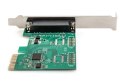 Karta rozszerzeń (Kontroler) LPT PCI Express, 1xDB25, Low Profile, Chipset: ASIX99100 Karta rozszerzeń (Kontroler) LPT PCI Express, 1xDB25, Low Profile, Chipset: ASIX99100