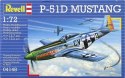 Model plastikowy P-51D Mustang Model plastikowy P-51D Mustang
