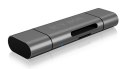 Czytnik kart IB-CR200-C USB 2.0 Type-C,TYPE_A Czytnik kart IB-CR200-C USB 2.0 Type-C,TYPE_A