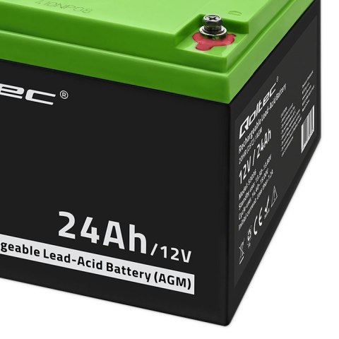 Akumulator AGM | 12V | 24Ah | max.7.2A Akumulator AGM | 12V | 24Ah | max.7.2A