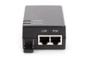 Zasilacz/Adapter PoE 802.3af, max. 48V 15.4W Gigabit 10/100/1000Mbps, aktywny Zasilacz/Adapter PoE 802.3af, max. 48V 15.4W Gigabit 10/100/1000Mbps, aktywny