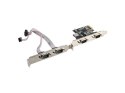 Karta PCI Express - COM 9Pin x4 + Śledzie Low Profile Karta PCI Express - COM 9Pin x4 + Śledzie Low Profile