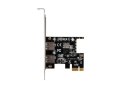 Karta PCI Express - USB 3.1 Gen.1 2 porty + Śledź niskoprofilowy Karta PCI Express - USB 3.1 Gen.1 2 porty + Śledź niskoprofilowy
