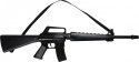 Karabin komandosa GONHER 118/6 metalowy, 8 naboi Karabin komandosa GONHER 118/6 metalowy, 8 naboi