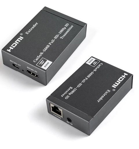 Konwerter HDMI na LAN Spacetronik SPH-HLC6IR2 Konwerter HDMI na LAN Spacetronik SPH-HLC6IR2