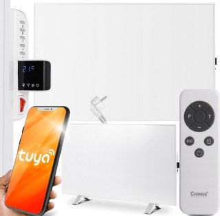 Panel grzewczy IR CRONOS Synthelith PRO CRP-600TWP TUYA white