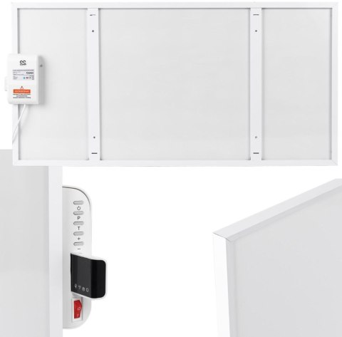 Panel grzewczy IR CRONOS Synthelith PRO CRP-600TWP TUYA white Panel grzewczy IR CRONOS Synthelith PRO CRP-600TWP TUYA white