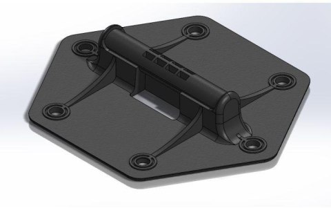 Stopa do systemu montażowego balastowego CORAB M961 Stopa do systemu montażowego balastowego CORAB M961