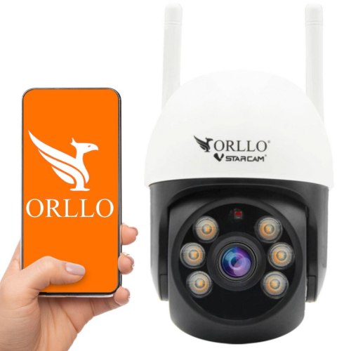 Kamera IP Orllo obrotowa zewnętrzna WiFi Z16 Kamera IP Orllo obrotowa zewnętrzna WiFi Z16