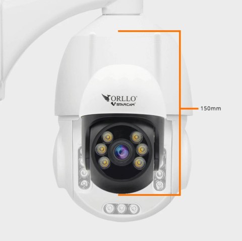 Kamera IP Orllo obrotowa zewnętrzna WiFi Z16 Kamera IP Orllo obrotowa zewnętrzna WiFi Z16