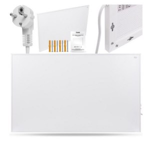 Zestaw Panel grzewczy IR CRONOS Carbon P1000 White