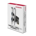 PCEA-PSN Kontroler PCIe 1x port równoległy LPT + 2x port szeregowy RS232 250 kbps, w zestawie SP & LP PCEA-PSN Kontroler PCIe 1x port równoległy LPT + 2x port szeregowy RS232 250 kbps, w zestawie SP & LP