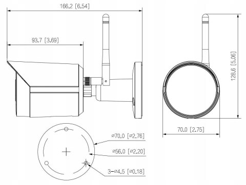KAMERA IP DAHUA IPC-HFW1430DS-SAW-0280B KAMERA IP DAHUA IPC-HFW1430DS-SAW-0280B