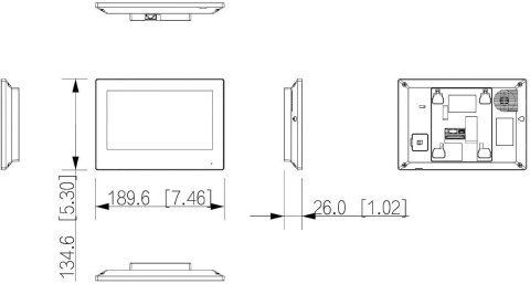MONITOR DAHUA VTH2621G-WP MONITOR DAHUA VTH2621G-WP