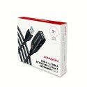 ADR-305 USB 3.0 A-M -> A-F aktywny kabel przedłużacz/wzmacniacz 5m ADR-305 USB 3.0 A-M -> A-F aktywny kabel przedłużacz/wzmacniacz 5m