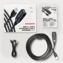 ADR-310 USB 3.0 A-M -> A-F aktywny kabel przedłużacz/wzmacniacz 10m ADR-310 USB 3.0 A-M -> A-F aktywny kabel przedłużacz/wzmacniacz 10m