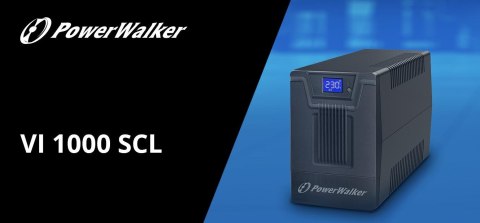 UPS ZASILACZ AWARYJNY PowerWalker VI 1000 SCL UPS ZASILACZ AWARYJNY PowerWalker VI 1000 SCL