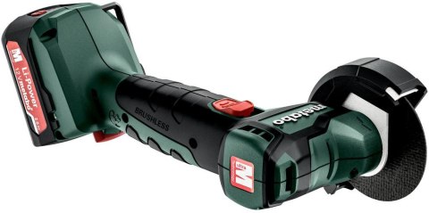 Akumulatorowa szlifierka kątowa Metabo PowerMaxx CC 12 BL 2x2Ah walizka ładowarka Akumulatorowa szlifierka kątowa Metabo PowerMaxx CC 12 BL 2x2Ah walizka ładowarka