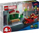 Klocki Marvel Super Heroes 76287 Iron Man z motocyklem i Hulk