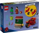 Klocki Marvel Super Heroes 76287 Iron Man z motocyklem i Hulk