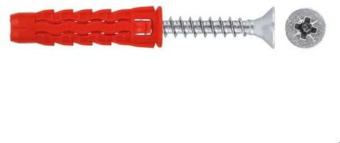 Kołek uniwersalny 6x30/40, wkręt z łbem stożkowym, karton (SFXP-06030040 x 100szt.) Kołek uniwersalny 6x30/40, wkręt z łbem stożkowym, karton (SFXP-06030040 x 100szt.)
