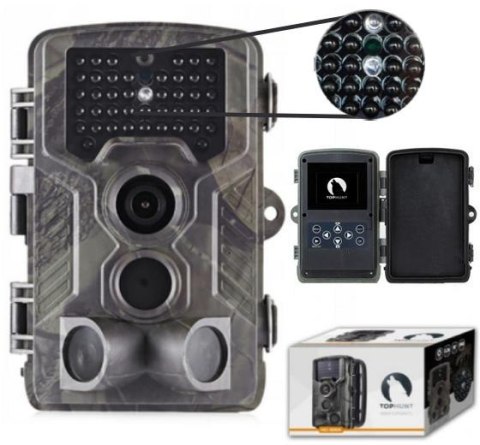 Kamera Leśna Tophunt HC800A FullHD polski 42xIR fotopułapka Kamera Leśna Tophunt HC800A FullHD polski 42xIR fotopułapka