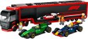 Klocki City 60445 F1 Ciężarówka z bolidami RB20 i AMR24 F1 Klocki City 60445 F1 Ciężarówka z bolidami RB20 i AMR24 F1