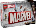 Klocki Super Heroes 76313 Logo MARVEL z minifigurkami Klocki Super Heroes 76313 Logo MARVEL z minifigurkami