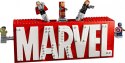 Klocki Super Heroes 76313 Logo MARVEL z minifigurkami Klocki Super Heroes 76313 Logo MARVEL z minifigurkami