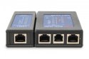 Tester kabli sieciowych i komunikacyjnych LED, kat.5e-kat.6A, (RJ45, RJ12, RJ11), Auto-Scan z PoE Tester kabli sieciowych i komunikacyjnych LED, kat.5e-kat.6A, (RJ45, RJ12, RJ11), Auto-Scan z PoE
