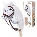 Koń na kiju Hobby Horse HOPPIHORSE A3 Leopard - biały, maść tarantowata Koń na kiju Hobby Horse HOPPIHORSE A3 Leopard - biały, maść tarantowata
