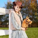 Koń na kiju Hobby Horse HOPPIHORSE A4 Chestnut - brąz, maść kasztanowata Koń na kiju Hobby Horse HOPPIHORSE A4 Chestnut - brąz, maść kasztanowata