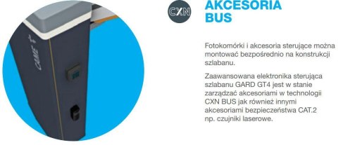 Szlaban CAME GARD GT8 - zestaw do 8 metrów