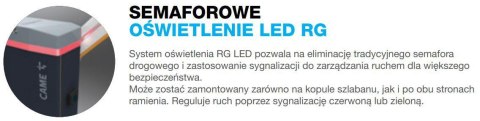 Szlaban CAME GARD GT8 - zestaw do 8 metrów