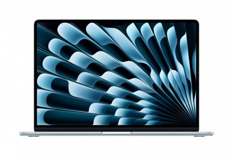MacBook Air 15.3 cala: M4 10/10, 16GB, 256GB - Błękitny