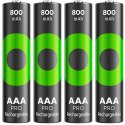 Akumulatorki R03/AAA Ni-MH 800mAh blister 4szt. GP RECYKO PRO Akumulatorki R03/AAA Ni-MH 800mAh blister 4szt. GP RECYKO PRO