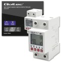Przekaźnik 63A na szynę DIN z licznikiem energii elektrycznej | Timer | Tuya | Wi-Fi | LED Przekaźnik 63A na szynę DIN z licznikiem energii elektrycznej | Timer | Tuya | Wi-Fi | LED