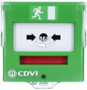 Ewakuacyjny przycisk wyjścia z elastyczną membraną, 2 styki CDVI BBGP2V Ewakuacyjny przycisk wyjścia z elastyczną membraną, 2 styki CDVI BBGP2V