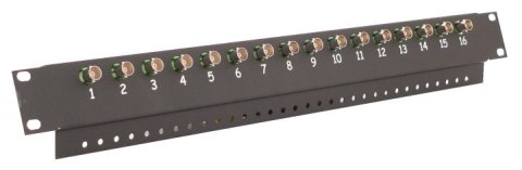 16-kanałowy panel połączeniowy na przewód koncentryczny EWIMAR FKO-16 16-kanałowy panel połączeniowy na przewód koncentryczny EWIMAR FKO-16