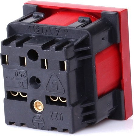 Gniazdo 1M elektryczne pojedyncze + blokada Gniazdo 1M elektryczne pojedyncze + blokada